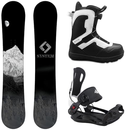 System MTN CRCX snowboard package
