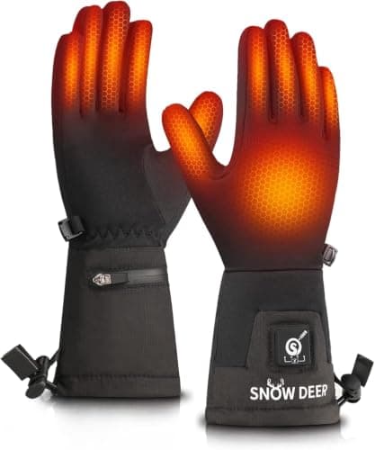Snow Deer Heated Gloves